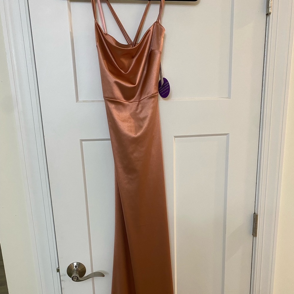 Windsor Rose Gold Formal Dress Size Small